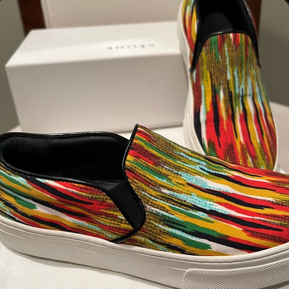 CELINE Paris Canvas Skate Slip On Sneakers - Picture 8 of 10